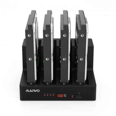 Док-станція для накопичувачів Maiwo 4*HDD 2,5&quot;/3,5&quot; SATA/SSD USB3.0 (K3094A) Вінниця