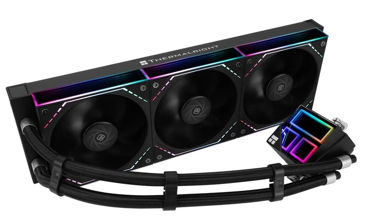 Система водяного охлаждения Thermalright Frozen Infinity 360 Black: ARGB, Infinity Mirror, 3x120мм PWM, Intel LGA1851/1700 и AMD A Киев - изображение 5