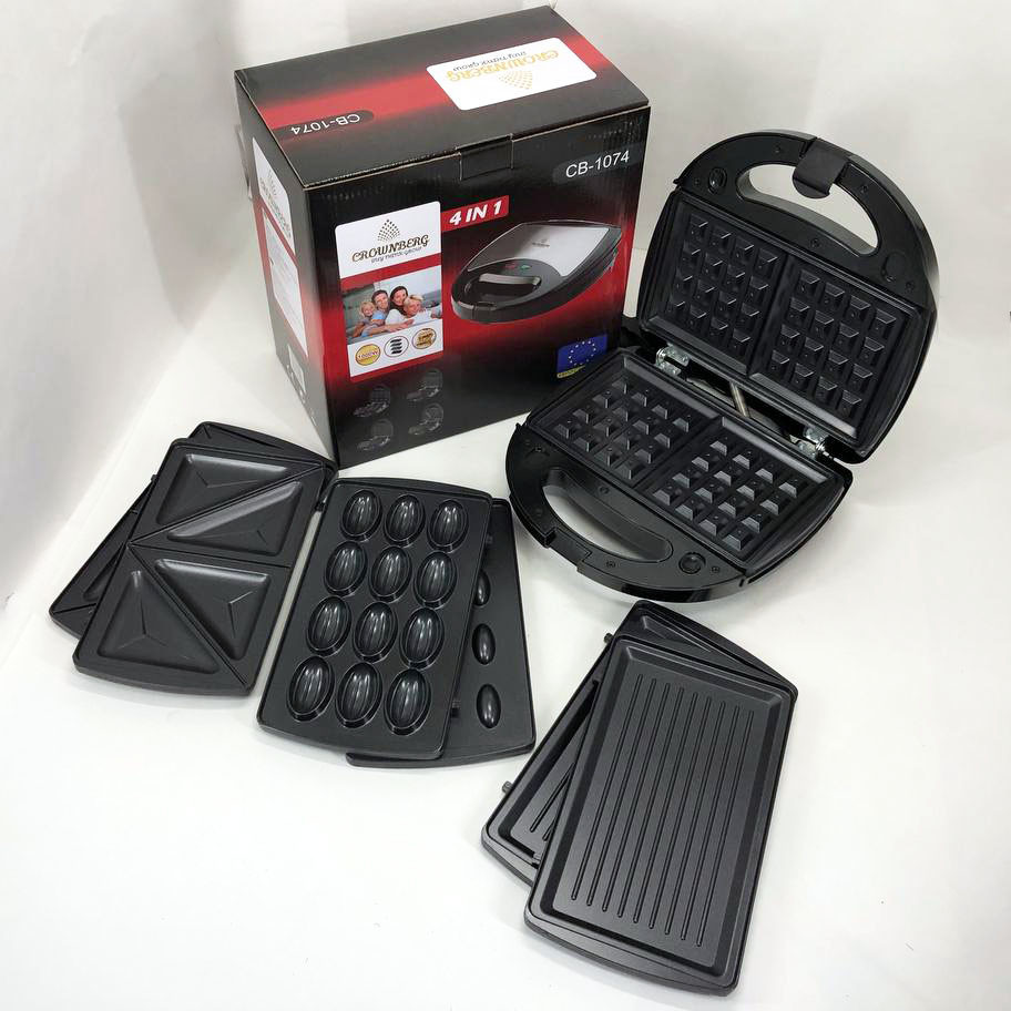 Гриль з притиском для кухні, Бутербродниця для сендвічів з антипригарним покриттям FU-44 Івано-Франківськ - фото 2