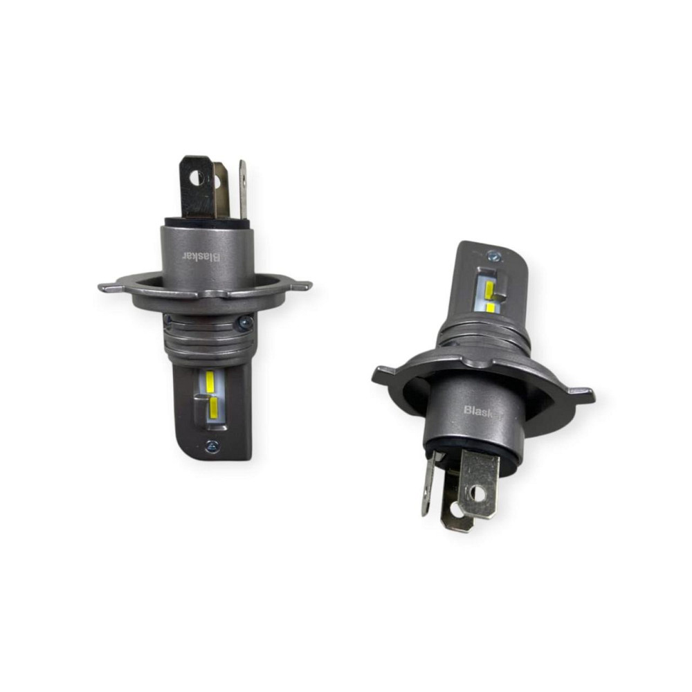 Автолампа H4 12V-24V G9 5500K 60W 12000L LED радіатор Мукачево - фото 2