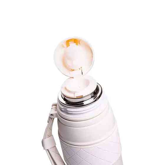 Термос 700 мл белый из нержавеющей стали Киев