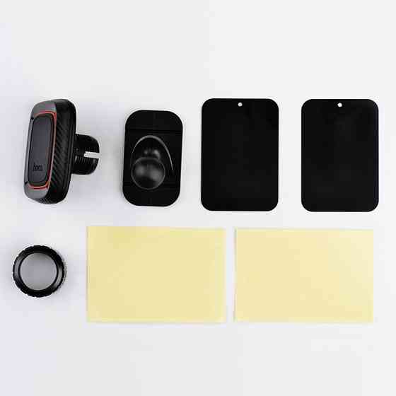 Автодержатель для телефона HOCO CA24 Lotto, магнитный, черный Киев