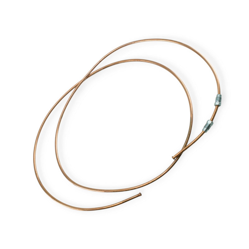 Трубка тормозная ГАЗ 2410 (d-10 мм) (1,8м) медная Мукачево - изображение 1