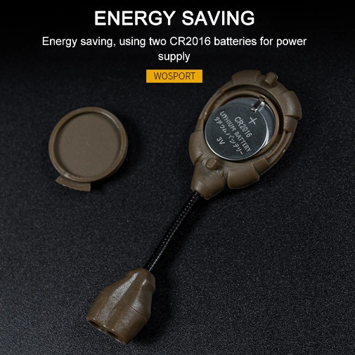 Тактический фонарь Wosport на шлем для MPLS Койот Киев - изображение 5