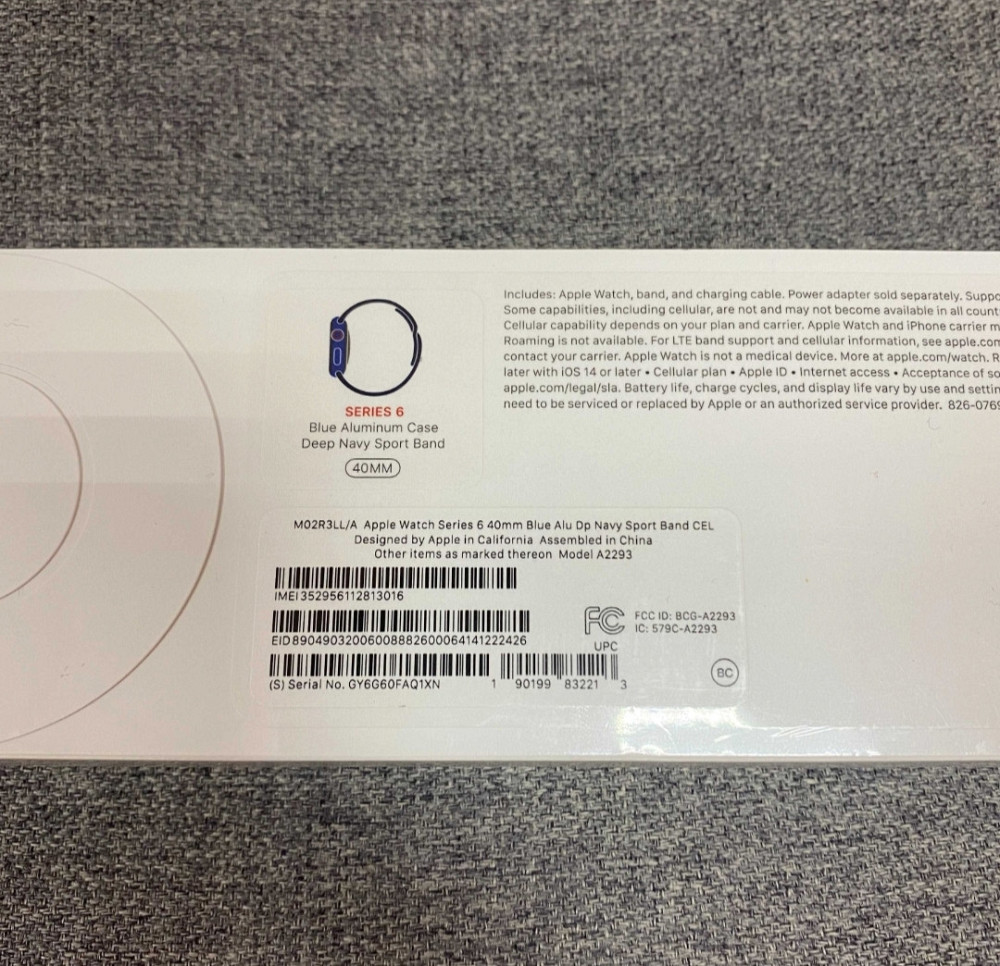 Apple Watch Series 6 40mm GPS +LTE Blue.Гарантия! Киев - изображение 2