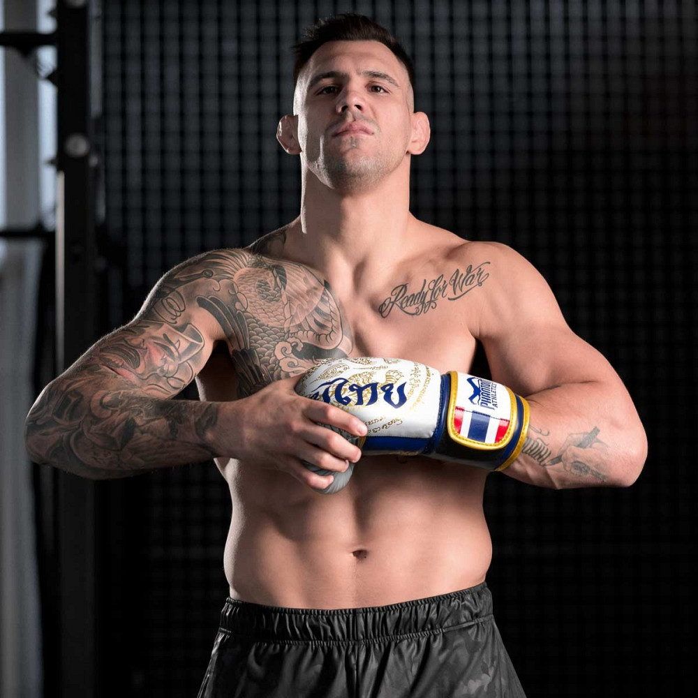 Боксерські рукавиці Phantom Muay Thai Gold Limited Edition 12 унцій (капа в подарунок) Київ - фото 9