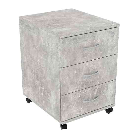 Тумба офисная ТМ-2, Бетон, 400/480/590 Львов