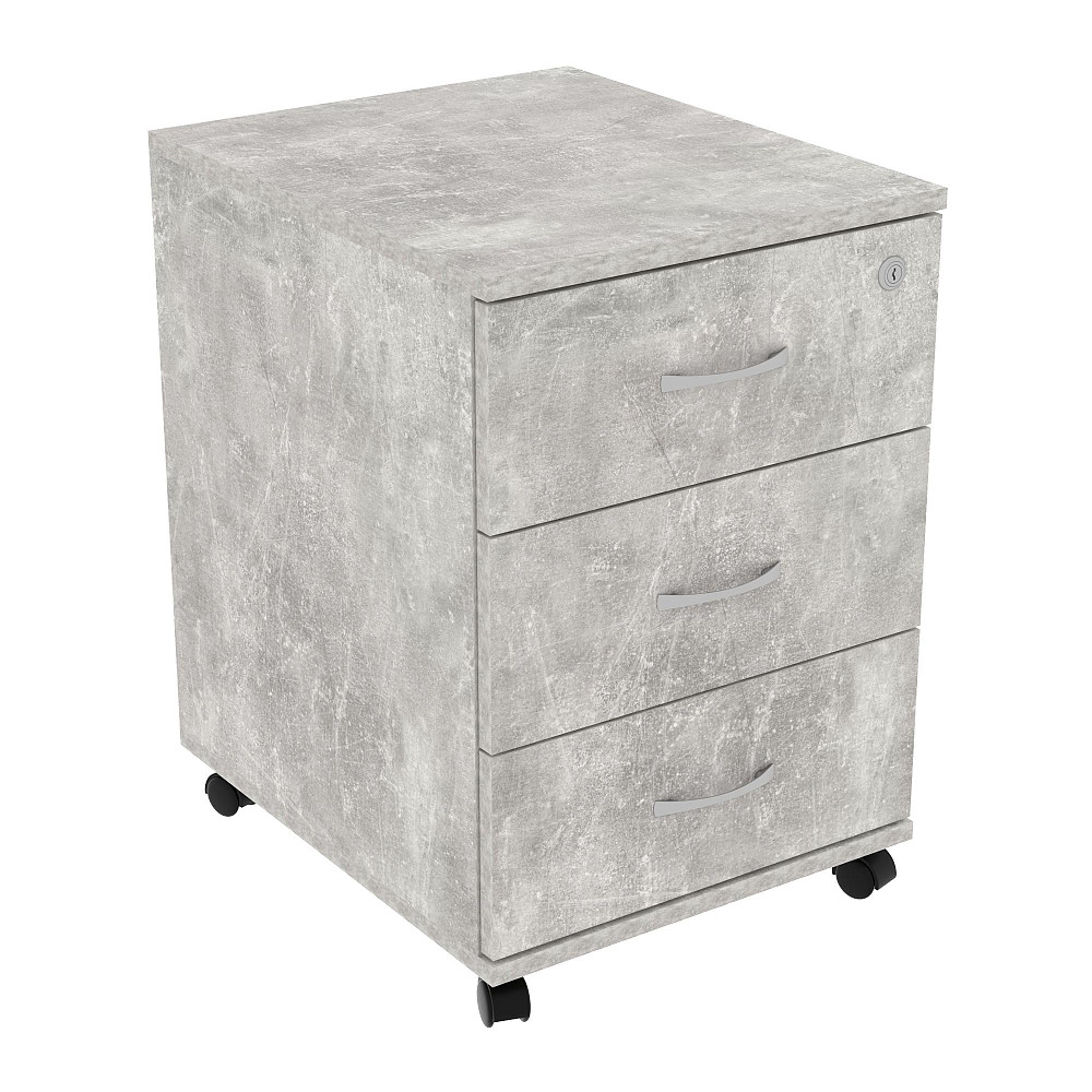 Тумба офісна ТМ-2, Бетон, 400/480/590 Львів - фото 1