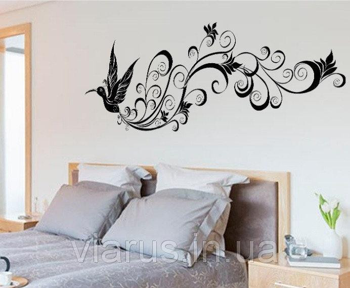 Вінілова наклейка на стіну Птах Київ - фото 2