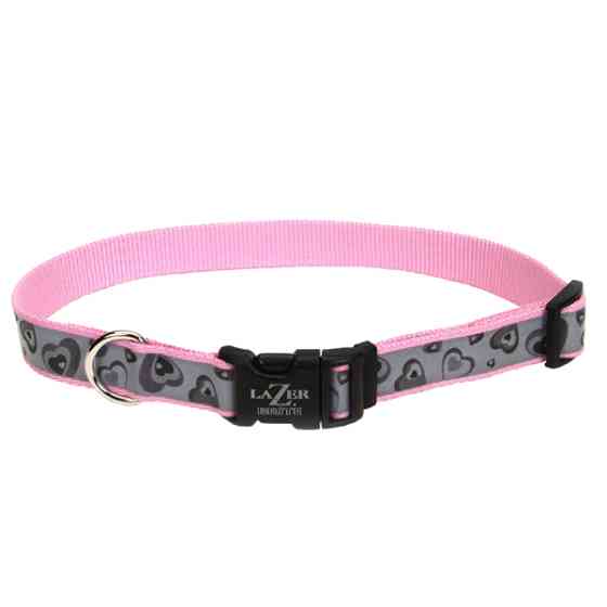 Coastal Lazer Brite Reflective Collar КОСТАЛ ЛАЗЕР БРАЙТ светоотражающий ошейник для собак, 1.6х30-46см Киев