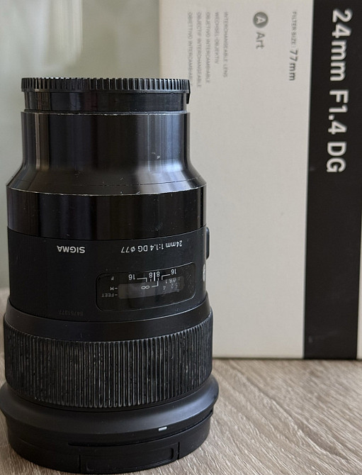 Ширококутний обʼєктив Sigma 24mm f/1.4 для Sony Київ - фото 2