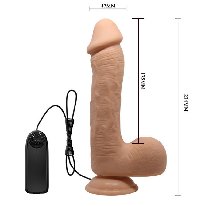 Вібратор - Beautiful Encounter Johnson Vibrator Flesh Sex Aura Київ - фото 7