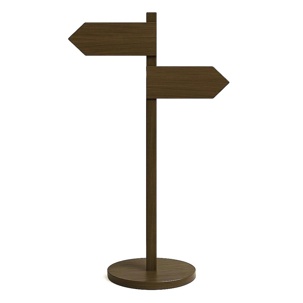 Напольная стрелка-указатель 