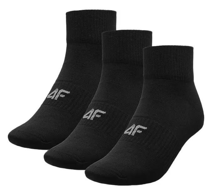 Повседневные Носки черные упаковка 3 пары 4F (SOCM204) Размер 43-46 Нововолынск - изображение 1