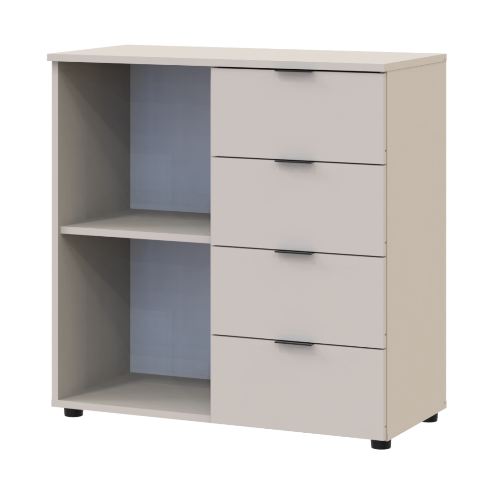 Комод в гостиную Doros Рон 1 80х38х81 см Кашемир (DRS-011452) Днепр - изображение 6