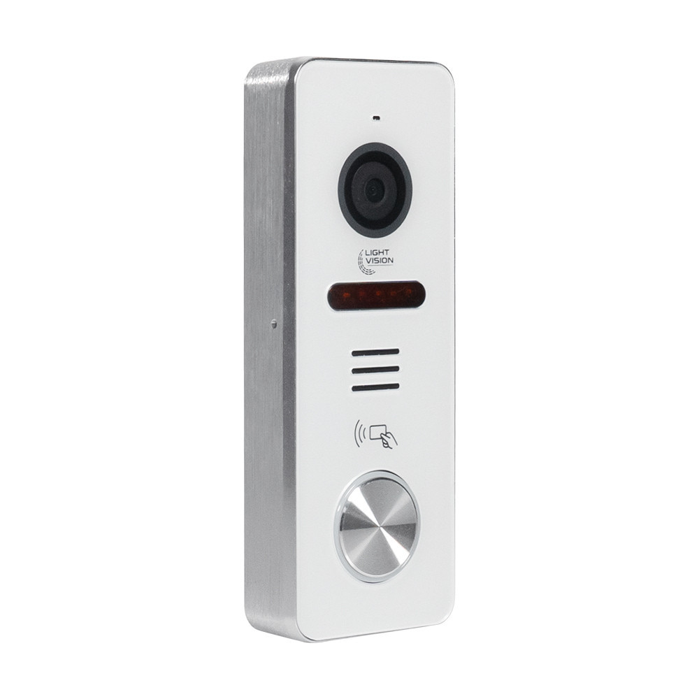 Відеопанель Light Vision RIO FHD(RF) Silver зі зчитувачем Mifare (82-00222) Київ - фото 12