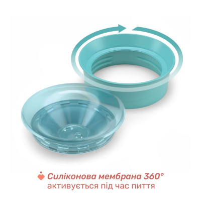 Поїльник-непроливайка Chicco Perfect Cup 200 мл. від 12 місяців (блакитна) (06951.25) Вінниця - фото 3