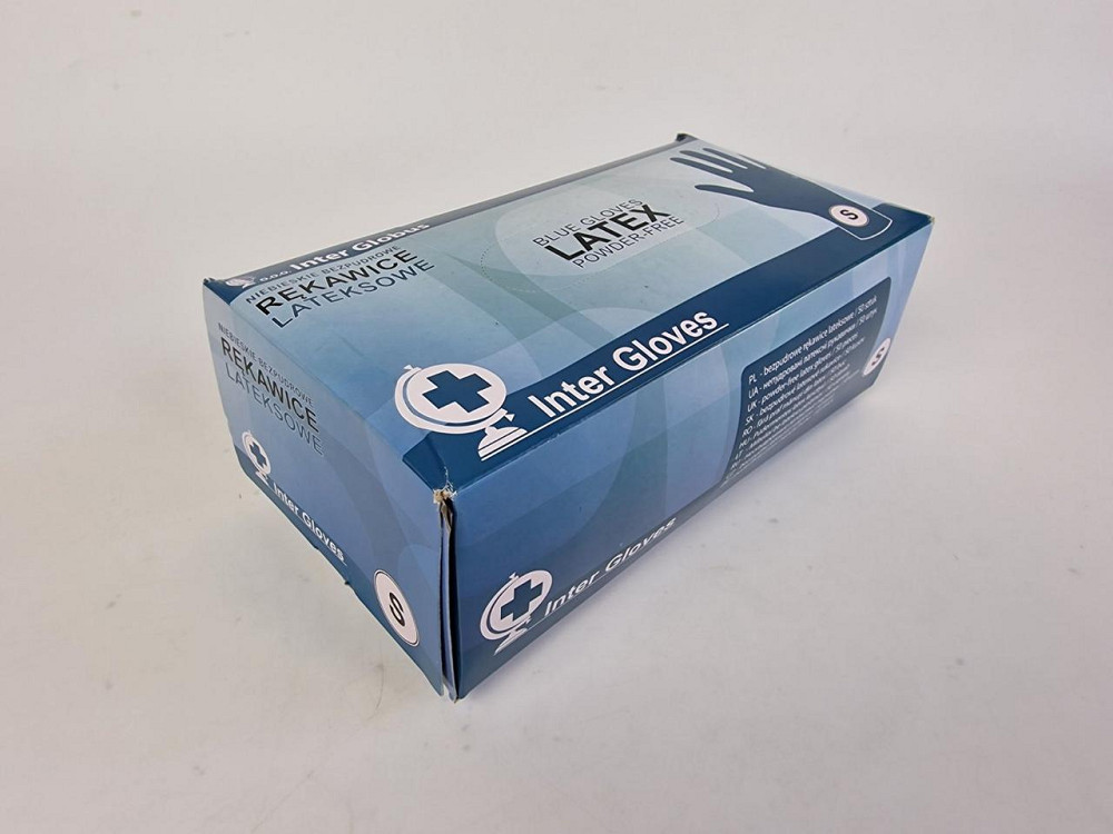 Гумові рукавички "Ambulance" Inter Globus 50 шт. (S) (1 пачка) Харків - фото 3