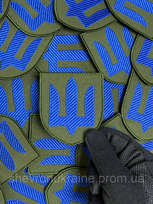 Шеврон механизированные войска ВСУ (Форма щит. На липучке) Размер 8x7см Киев - изображение 5