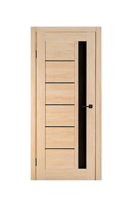 Дверь Реликт Корт Золотистый + Черное стекло 60*200 см Дизайнерские межкомнатные двери Киев - изображение 1