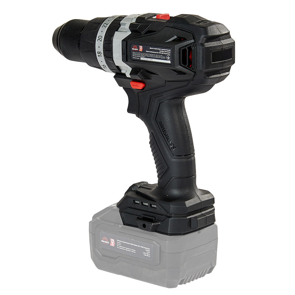 Дриль-шурупокрут акумуляторний Vitals Professional AU 1870 BS SmartLine+ Харків - фото 3