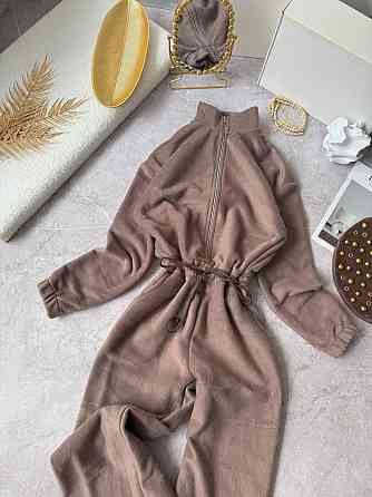 Женский теплый повседневный комбинезон из двухстороннего флиса Мокко, 42/46 Одесса