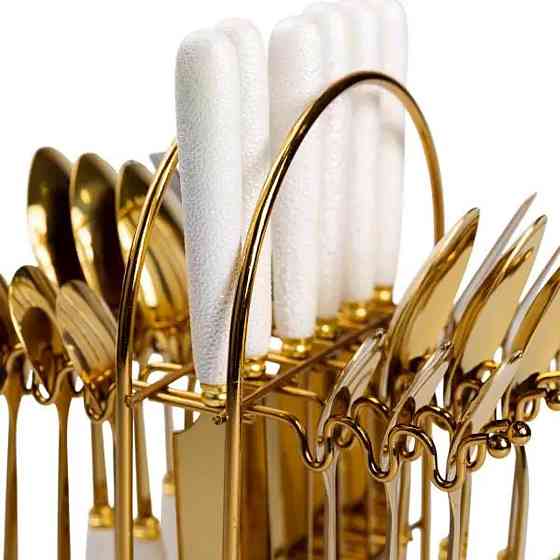 Столовый набор на 6 персон в подставке, 24 предмета Киев