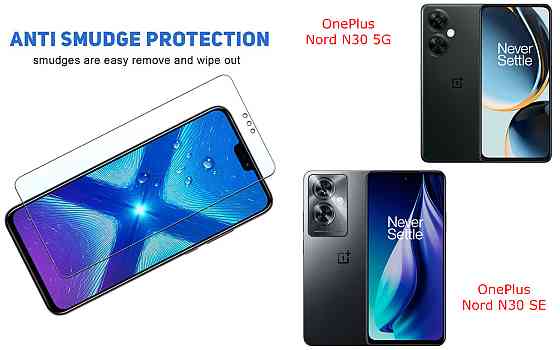 Захисне скло NeoGlass для OnePlus Nord N30 5G, Nord N30 SE – надпрозоре та стійке Київ