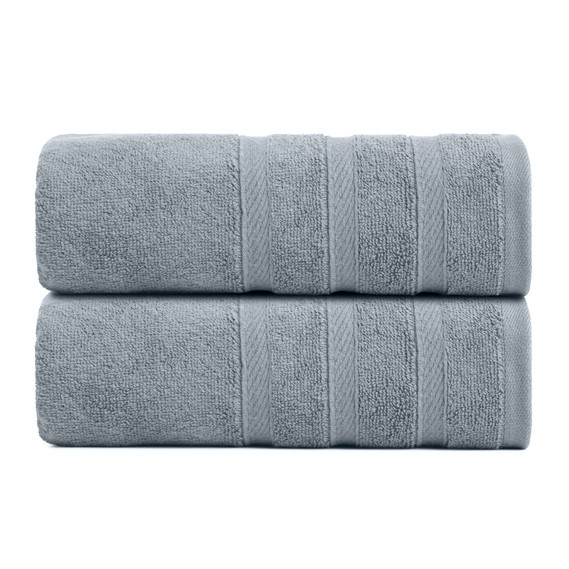 Рушник махровий Ideal Textile Косичка однотонний щільність 500 г/м2 100х150 см (56860742) Сірий Чернівці - фото 1