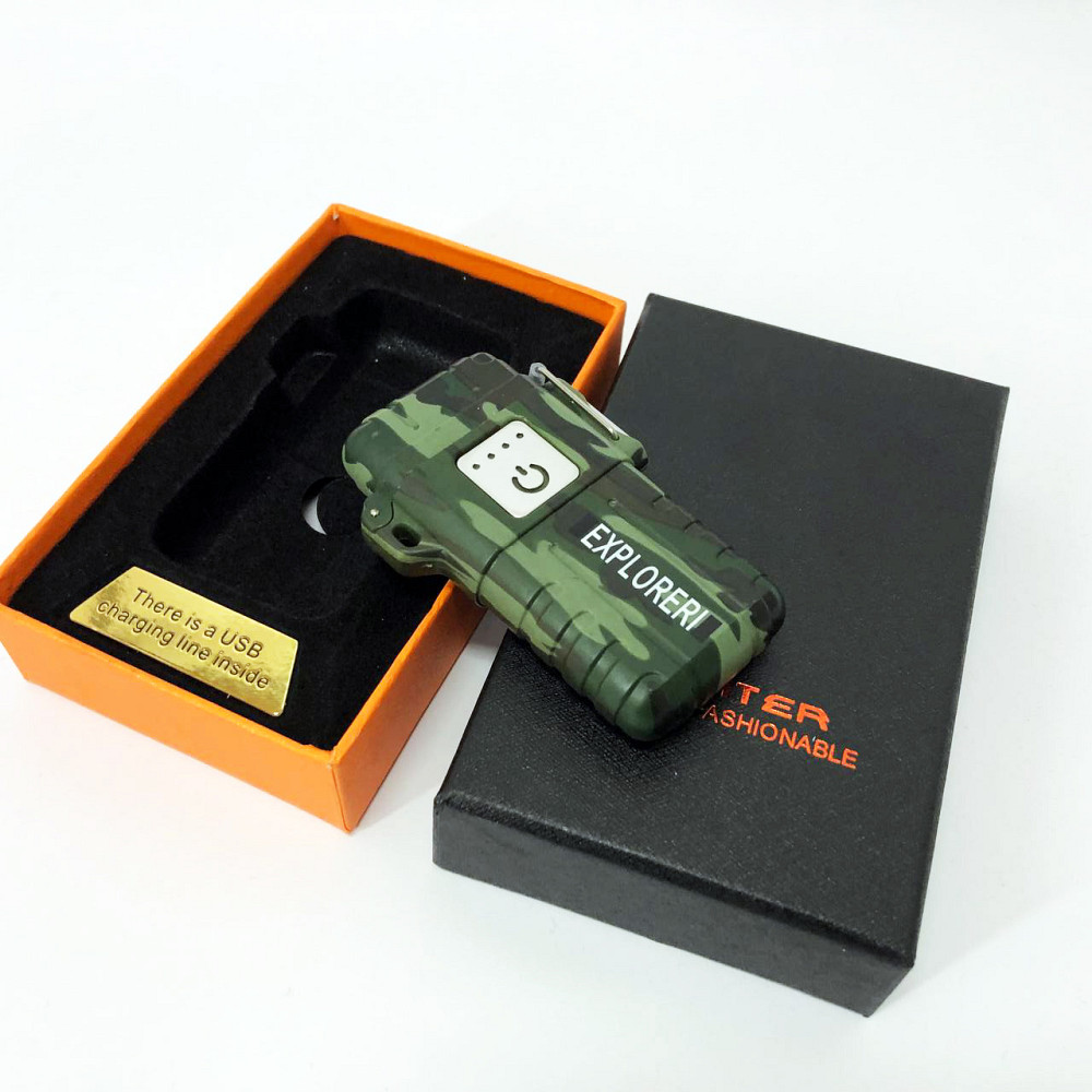 Подарунок запальничка хлопцю JL317 Explorer, Запальничка на подарунок електрична USB CI-91 Львів - фото 7