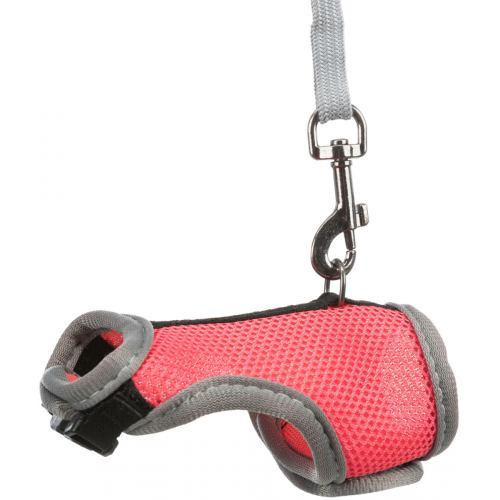 Шлейка з повідцем Trixie Soft для пацюка, нейлон, 12-18 см (кольори в асортименті) Вінниця - фото 5