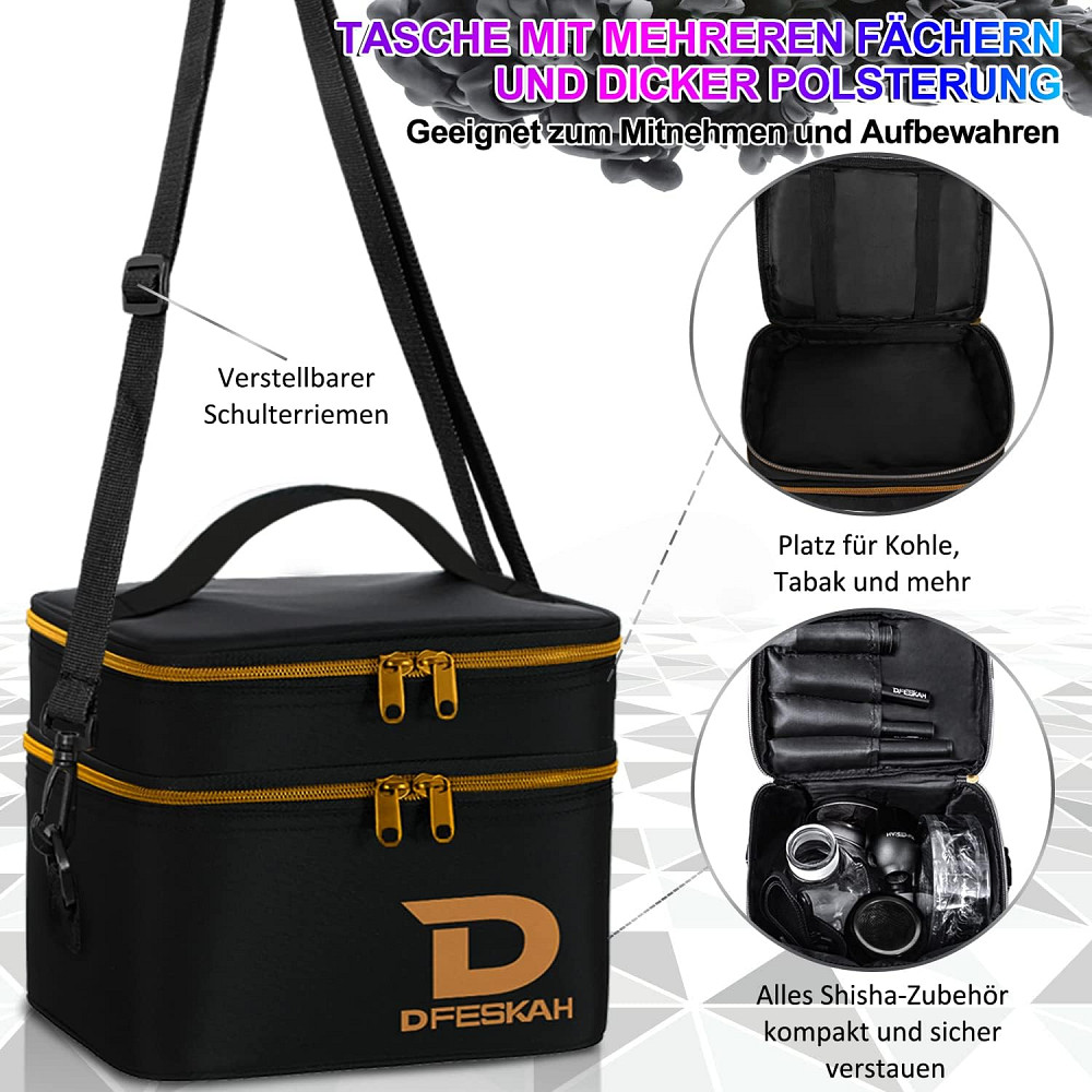 Кальян DFESKAH Shisha Set 42см 2 трубки Луцк - изображение 3