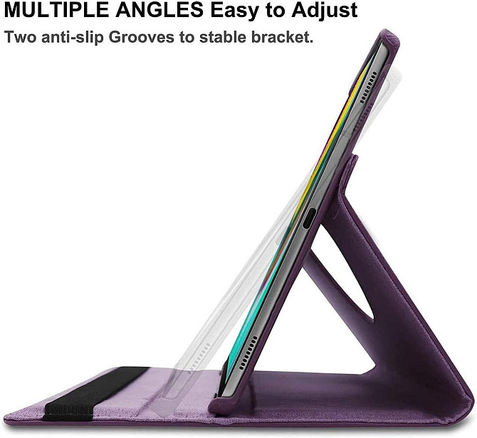 Чехол-книжка с поворотом на 360 градусов для Samsung Galaxy Tab A9+/A9 Plus 2023 11 Inch SM-X210/X215/X216 Днепр - изображение 4