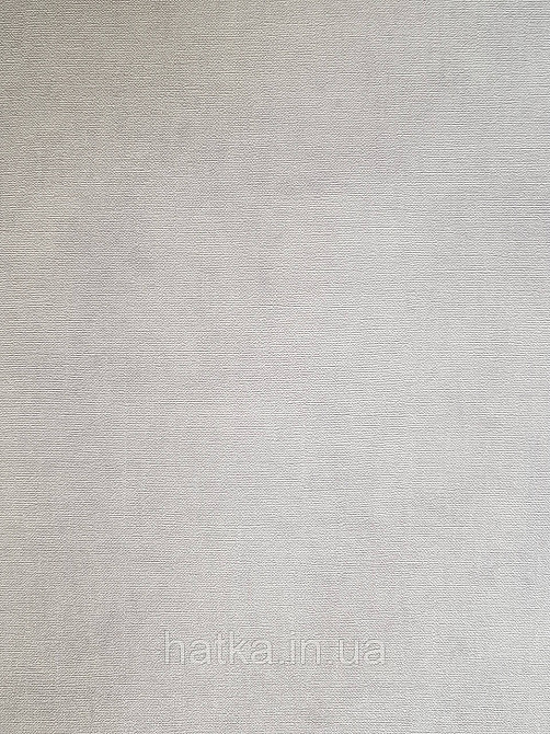 Обои виниловые на флизелине AS creation Garda 1.06Х10.05 однотонные эффект потертости светло серые с белым Киев - изображение 2