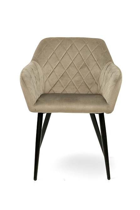 Крісло Акура HC-R17, чорний/велюр пісочний Киев - изображение 3