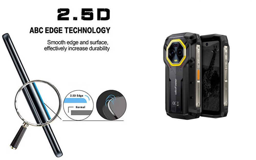 Захисне скло ArmorGlass для Ulefone Armor Mini 20 Pro, Mini 20T Pro – стійке до подряпин та ударів Київ - фото 2