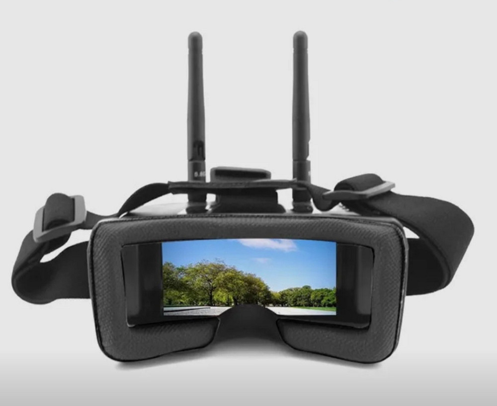 FPV очки VR009 для квадрокоптера, видеошлем для полетов от первого лица, приемник аналогового видеосигнала Киев - изображение 5