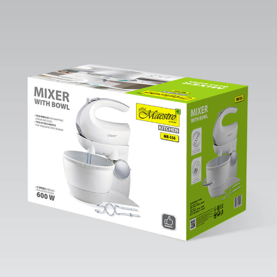 Міксер з чашею що обертається 600W MR-556 Maestro Житомир - фото 5