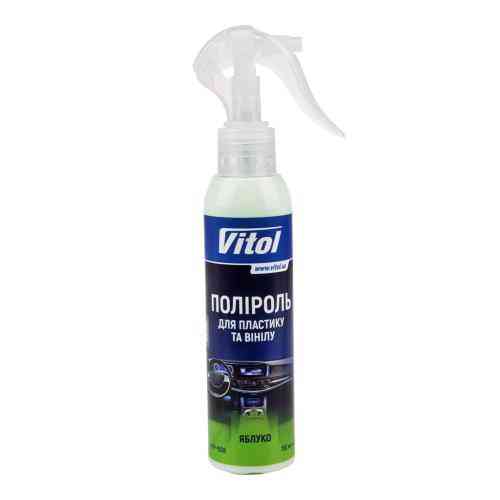 Полироль для пластика и винила Vitol 150мл Яблоко Львов