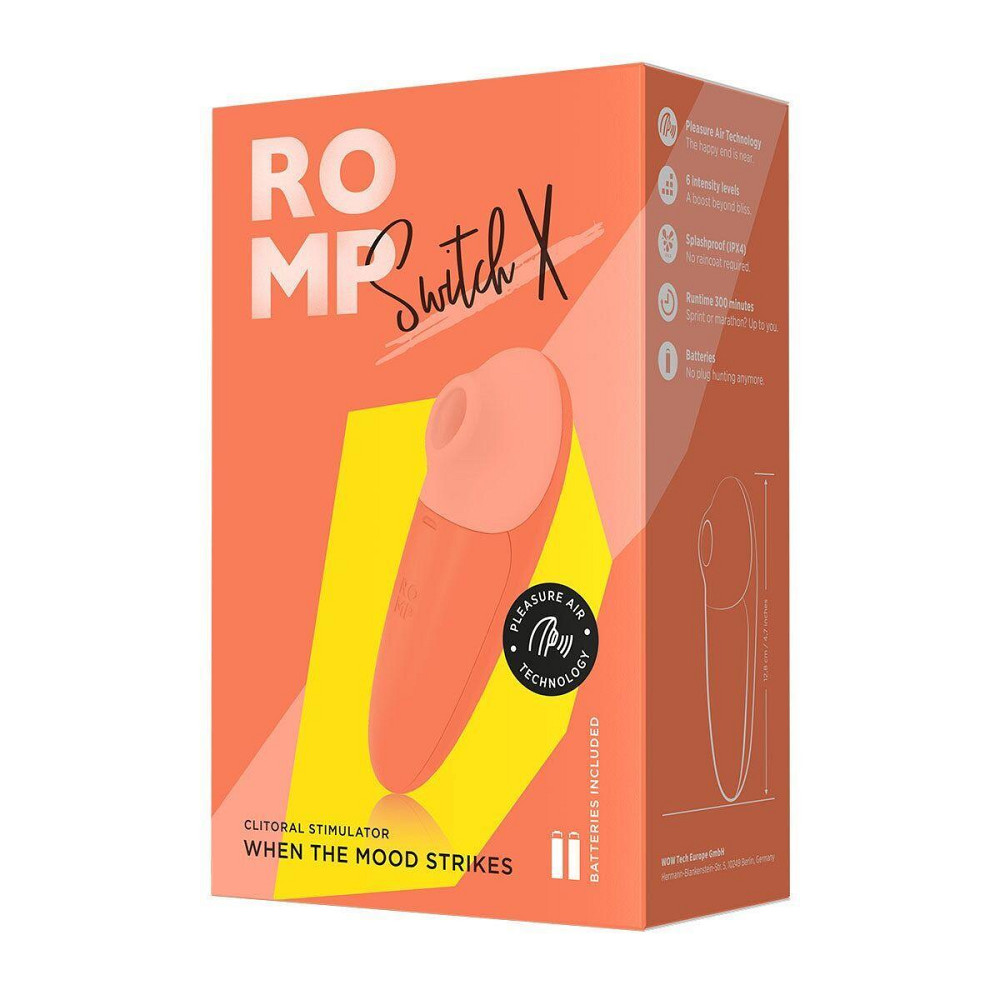 Недорогой вакуумный стимулятор Romp Switch X Sex Aura Киев - изображение 8