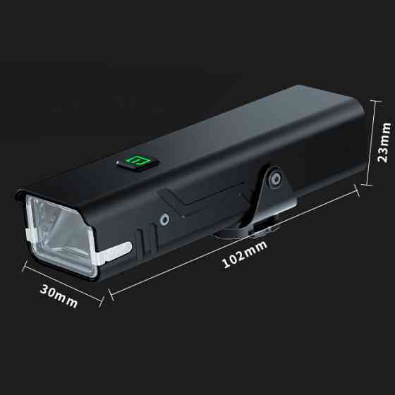 LED фонарь на руль велосипеда Q091, Фонарь для велосипеда без батареек с велокреплением IZ-52 Киев