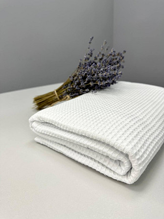 Вафельний рушник Ideal Textile 70х140 см 240 г/м2 (56860827) Білий Чернівці - фото 6