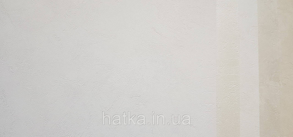 Шпалери вінілові на флізелін Caselio The Place to bed 0.53х10 м широкі білі смуги бежеві золотисті Київ - фото 2