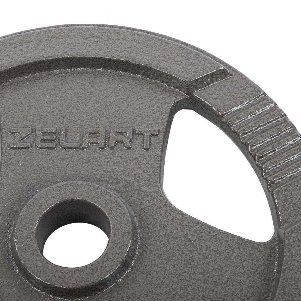 Блин (диск) стальный с хватом 15 кг d-52мм Zelart-7791-15 Киев - изображение 5