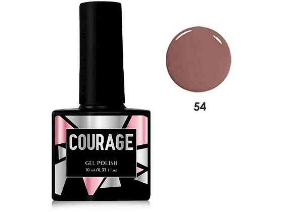Гель-лак 10мл для нігтів №054 Рожеве моко ТМ COURAGE Київ