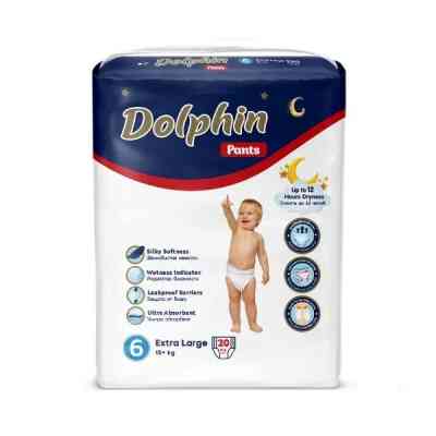 Підгузки Dolphin Dolphin 6 Exta large 15+ кг 20 шт (8680131207251) Вінниця