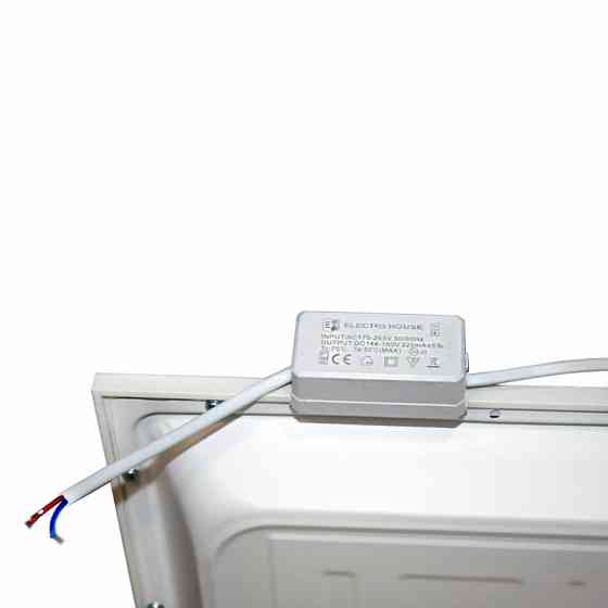 LED панель квадратна 600 мм 36Вт, нейтральний білий 4100К, 3600 Лм Дніпро