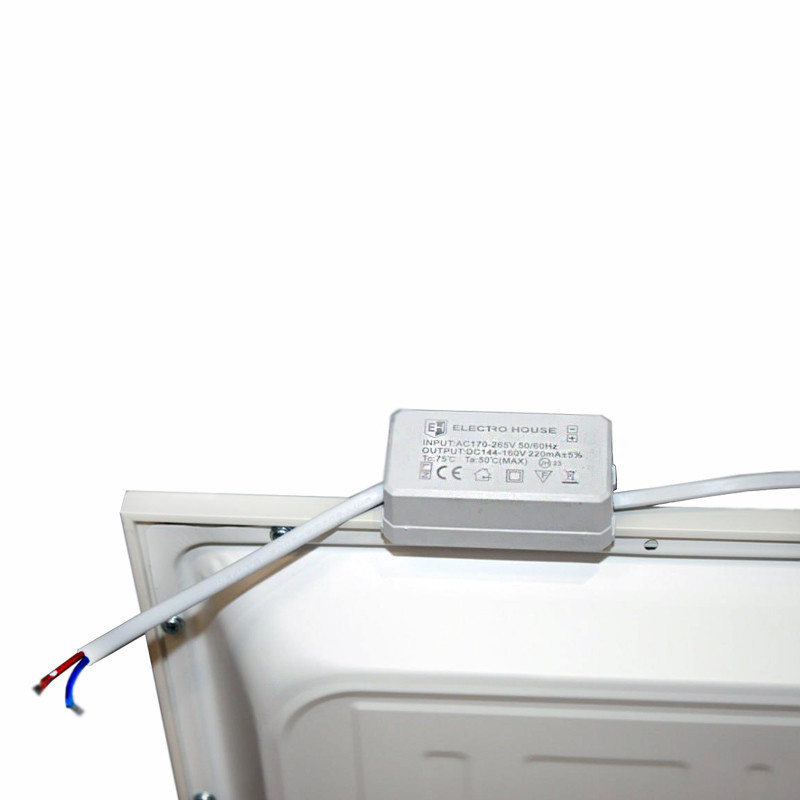 LED панель квадратна 600 мм 36Вт, нейтральний білий 4100К, 3600 Лм Дніпро - фото 3