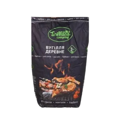 Вугілля деревне для мангалу 3,0кг МАНГАЛИ Житомир - изображение 1
