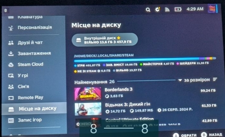 Диск Steam deck 512Gb. LCD + хаб. Київ - фото 1